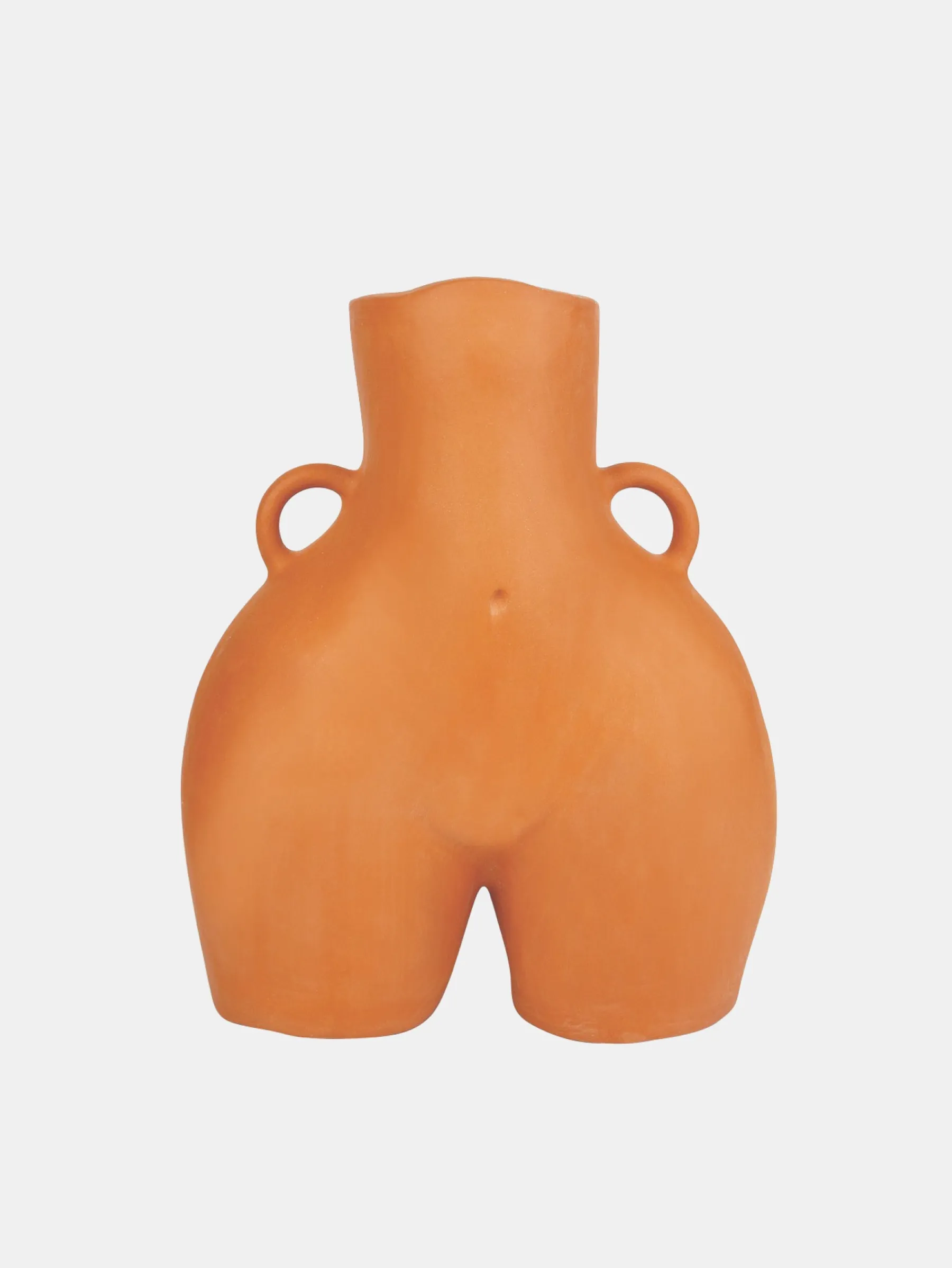 LOVE HANDLES VASE ORANGE^HOFF